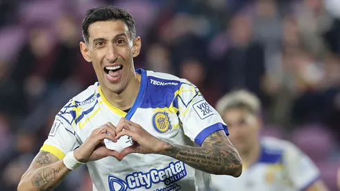 Di María em ação pelo Rosário Central. Alejandro Pagni/Getty Images.
