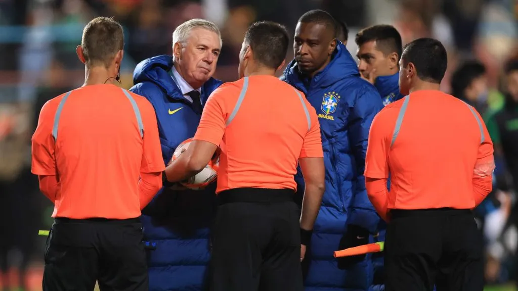Ancelotti, técnico da Seleção Brasileira 
