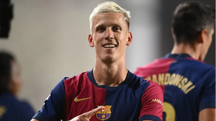 Dani Olmo, meia do Barcelona. Denis Doyle