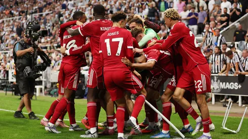 Jogadores do Liverpool