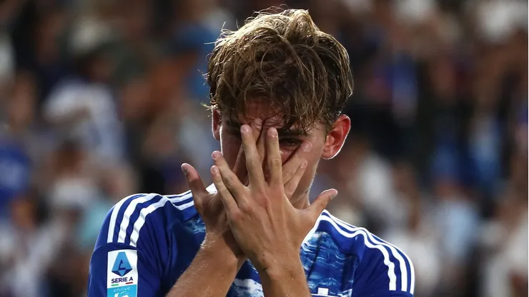 Nico Paz brilha na Série A e Real Madrid pensa em retorno do meia. (Photo by Marco Luzzani/Getty Images)
