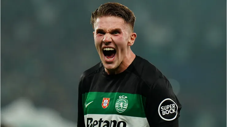 Viktor Gyökeres foi eleito o melhor jogador da Liga Portugal. Foto: Gualter Fatia/Getty Images