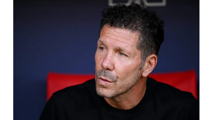 Diego Simeone, técnico do Atlético de Madrid. (Photo by Denis Doyle/Getty Images)