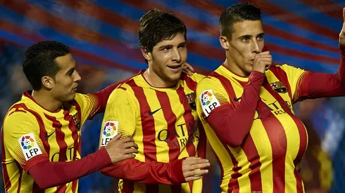 Ex-Barcelona, Cristian Tello encaminha acerto com o Vitória e deve ser mais um gringo no Brasileirão. (Photo by Manuel Queimadelos Alonso/Getty Images)