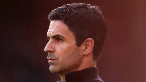 Arsenal encaminha renovação de Saka e Saliba após aval de Arteta. (Photo by Alex Pantling/Getty Images)