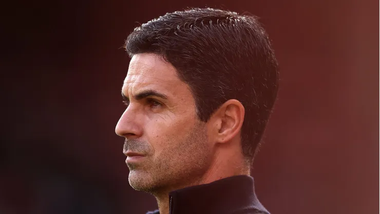 Arsenal encaminha renovação de Saka e Saliba após aval de Arteta. (Photo by Alex Pantling/Getty Images)
