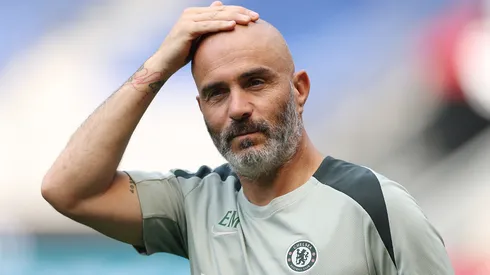 Enzo Maresca, técnico do Chelsea. (Foto: Buda Mendes/Getty Images)