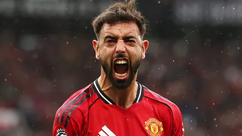 Bruno Fernandes, jogador do Manchester United (Foto: Jan Kruger/Getty Images)