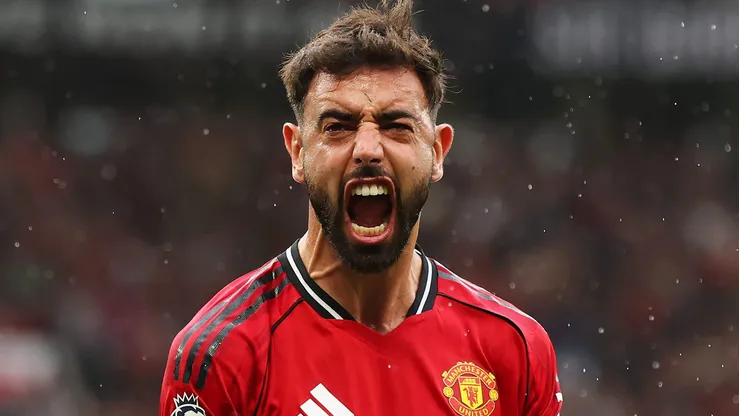 Bruno Fernandes, jogador do Manchester United (Foto: Jan Kruger/Getty Images)