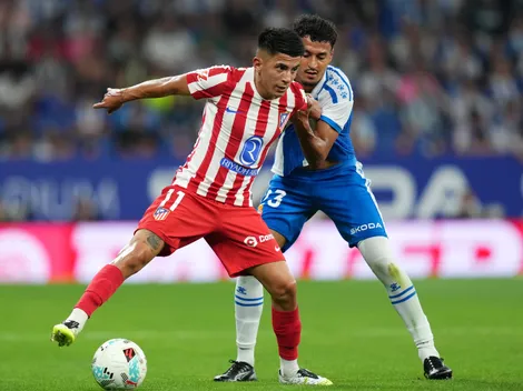 Atlético de Madrid confirma lesão muscular de Thiago Almada