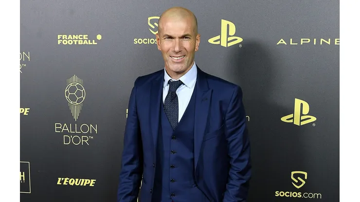 Ídolo do Real Madrid, Zidane recebe a aprovação de Mbappé para assumir a França. (Photo by Aurelien Meunier/Getty Images)