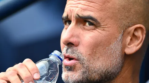 Guardiola, treinador do Manchester City (Foto: Clive Mason/Getty Images)