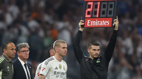 Real Madrid e Real Sociedad se enfrentam na quarta rodada da La Liga. (Photo by Florencia Tan Jun/Getty Images)