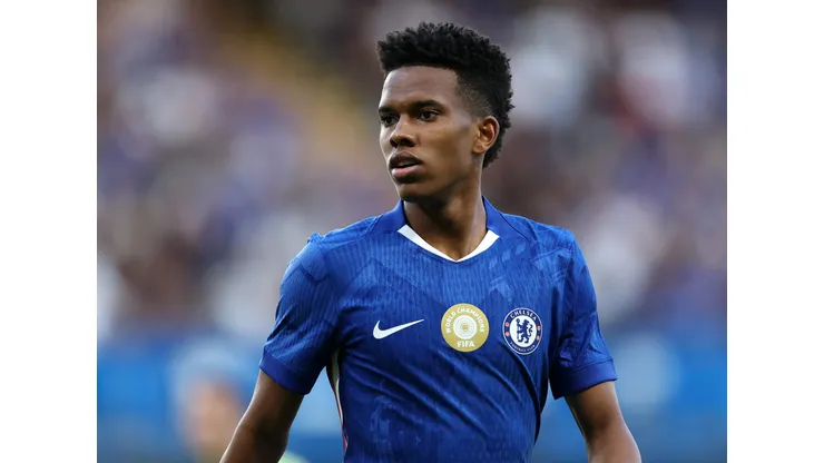 Estêvão, do Chelsea - Photo by Eddie Keogh/Getty Images