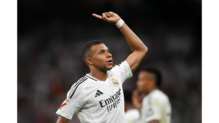 Mbappé em ação pelo Real Madrid. (Photo by Denis Doyle/Getty Images)