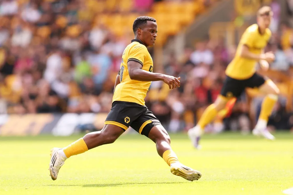 Jhon Arias pelo Wolverhampton. (Foto: Jack Thomas/Getty Images)