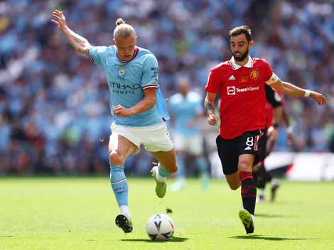 Bruno Fernandes e Haaland são relacionados para o Derby de Manchester