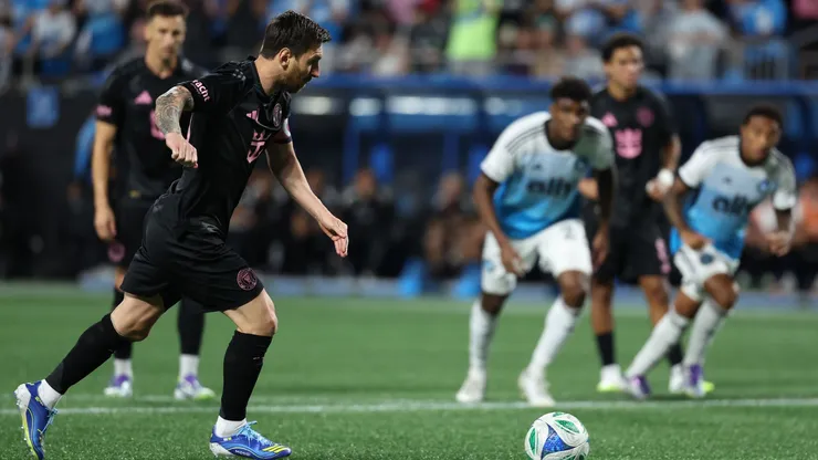 Messi perdeu pênalti em Charlotte x Inter Miami