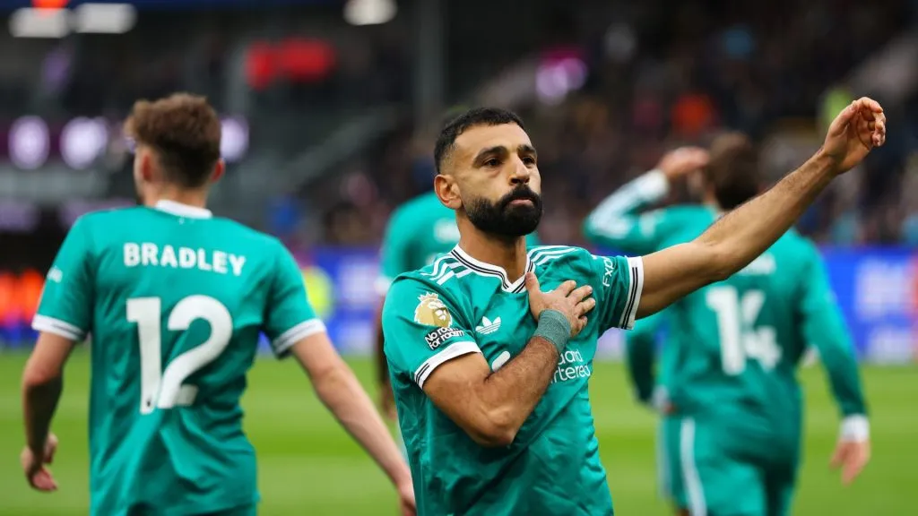 Salah continua fazendo história pelo Liverpool. Foto: Stu Forster/Getty Images