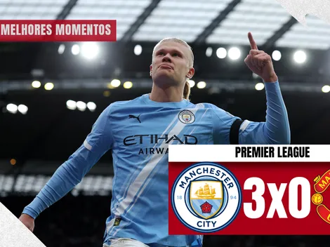 Manchester City bate o United por 3 a 0