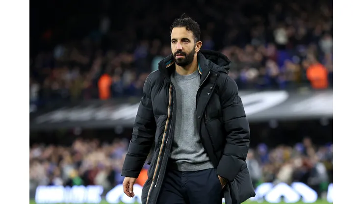 Ruben Amorim vive crise com o United. Foto: Richard Pelham/Getty Images
