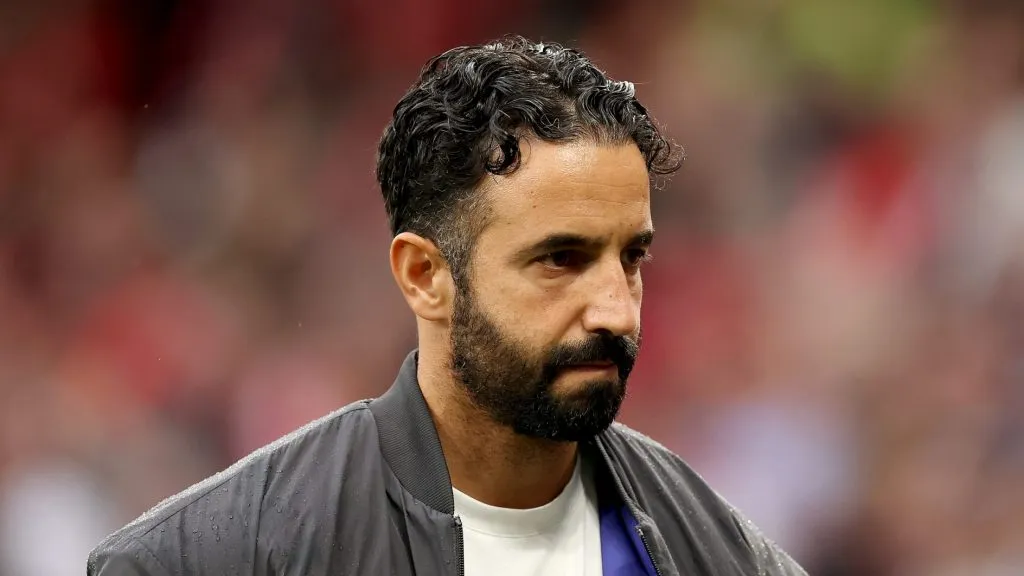 Ruben Amorim, técnico do Manchester United.