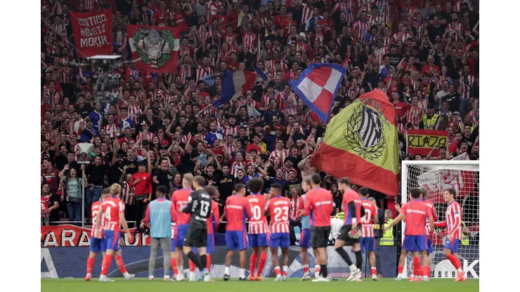 Atlético de Madrid e sua poderosa torcida. (Photo by Gonzalo Arroyo Moreno/Getty Images)