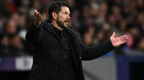 Diego Simeonte, técnico do Atlético de Madrid. (Photo by Denis Doyle/Getty Images)
