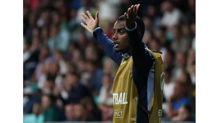Isak, do Liverpool - Photo by Timothy Rogers/Getty Images