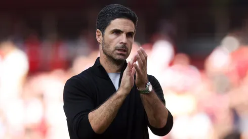 Mikel Arteta, técnico do Arsenal. (Photo by Eddie Keogh/Getty Images)