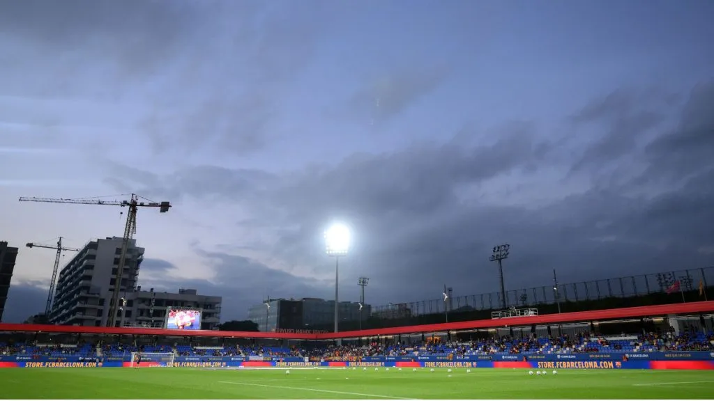 Estádio Johan Cryuff antes de Barcelona x Valencia (Foto: David Ramos/Getty Images)