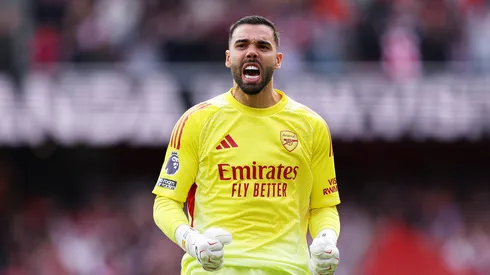 Raya em ação com a camisa do Arsenal. Foto: Justin Setterfield/Getty Images