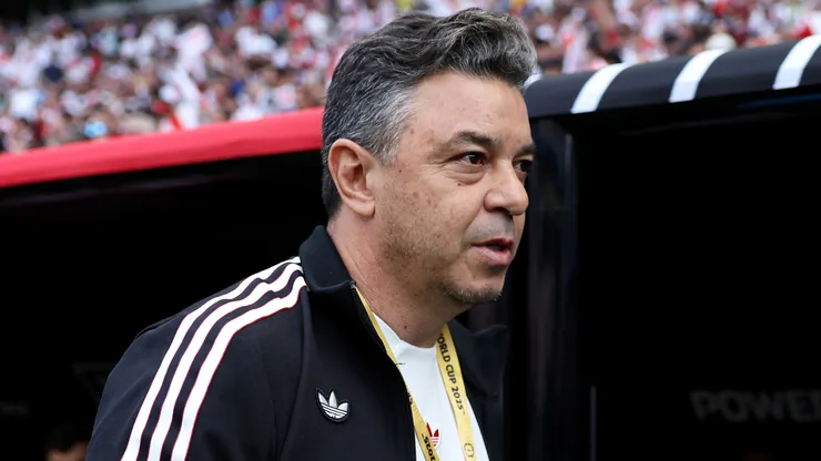 Marcelo Gallardo durante jogo do Mundial de Clubes. (Foto: Buda Mendes/Getty Images)