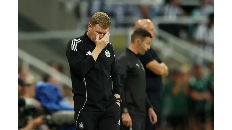 Eddie Howe, técnico do Newcastle. (Photo by Stu Forster/Getty Images)