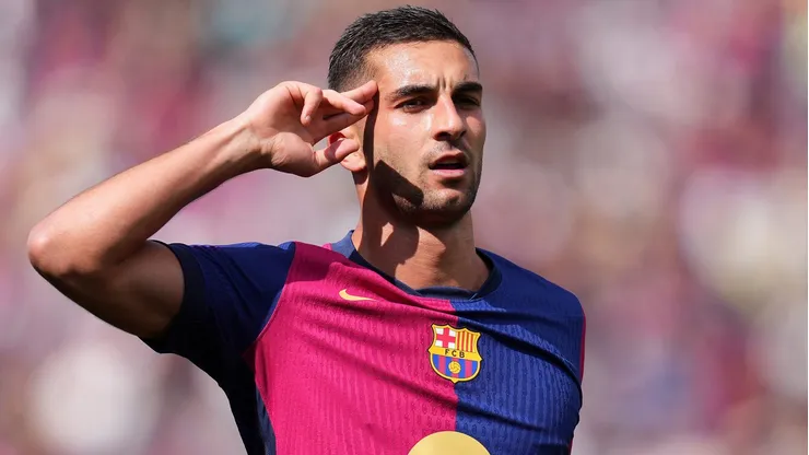 Barcelona aceita vender Ferran Torres ao Manchester United, mas exige R$ 408 milhões (Photo by Alex Caparros/Getty Images)