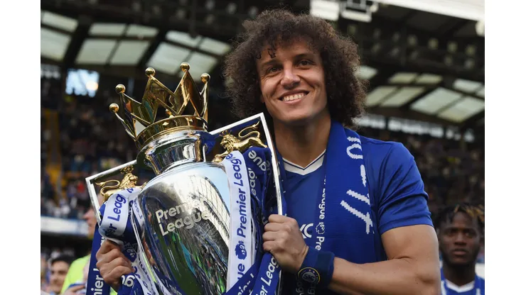 David Luiz quando atuava pelo Chelsea. (Photo by Michael Regan/Getty Images)