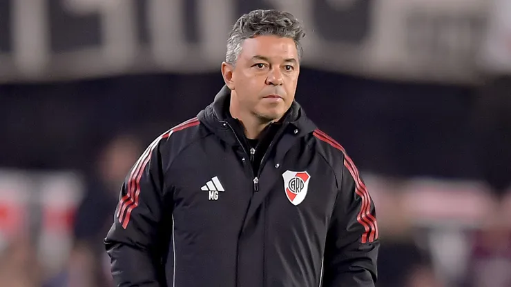 Gallardo pelo River Plate. (Foto: Marcelo Endelli/Getty Images)