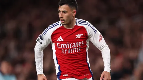 Gabriel Martinelli, atacante do Arsenal – Photo by Ryan Pierse/Getty Images