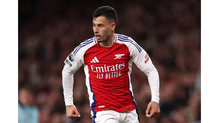 Gabriel Martinelli, atacante do Arsenal - Photo by Ryan Pierse/Getty Images