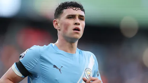 Diretoria do Manchester City corre para prorrogar o vínculo de Phil Foden, peça-chave na reformulação pós-temporada 2025. (Photo by Michael Regan/Getty Images)