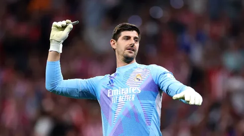 Courtois, goleiro titular do Real Madrid. (Photo by Florencia Tan Jun/Getty Images)