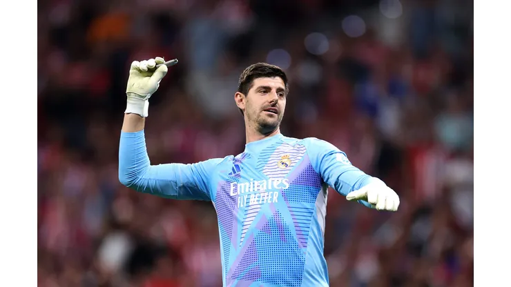 Courtois, goleiro titular do Real Madrid. (Photo by Florencia Tan Jun/Getty Images)