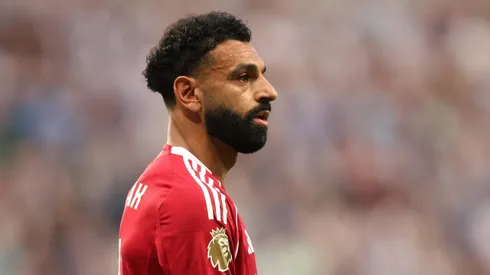 Salah em jogo do Liverpool. Foto: George Wood/Getty Imagens