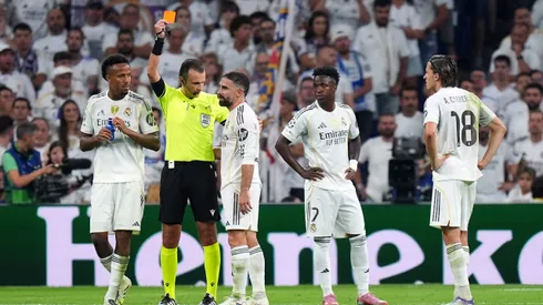 Carvajal em ação pelo Real Madrid. (Photo by Angel Martinez/Getty Images)