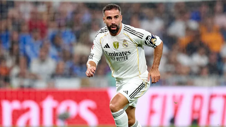 Carvajal durante jogo de LaLiga contra o Mallorca (Foto: Angel Martinez/Getty Images)