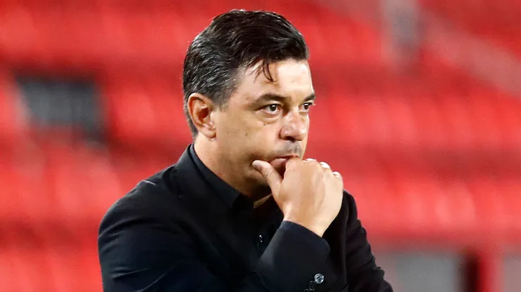 Marcelo Gallardo pelo River Plate. (Foto: Marcos Brindicci - Pool/Getty Images)