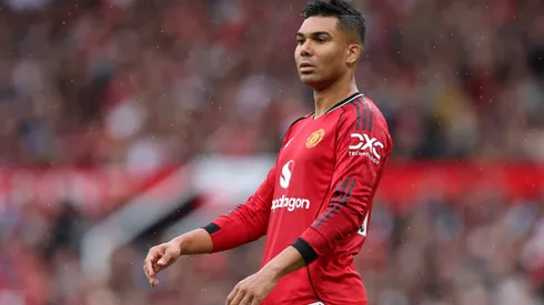 Casemiro, volante do Manchester United. Brasileiro deve deixar o clube. Foto: Matt McNulty/Getty Images