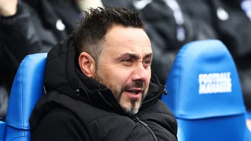 Roberto De Zerbi, técnico do Olympique de Marseille. (Foto: Bryn Lennon/Getty Images)
