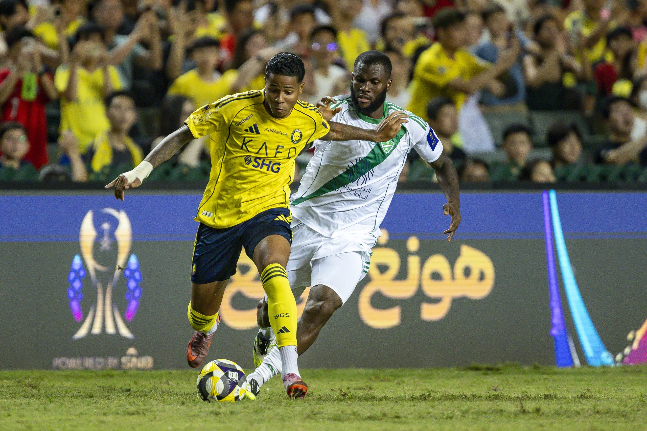 Franck Kessié e Wesley.  (Photo by Yu Chun Christopher Wong/Eurasia Sport Images/Getty Images)