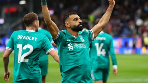 Salah em ação pelo Liverpool.